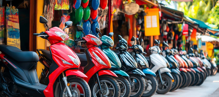 Location scooter Thaïlande