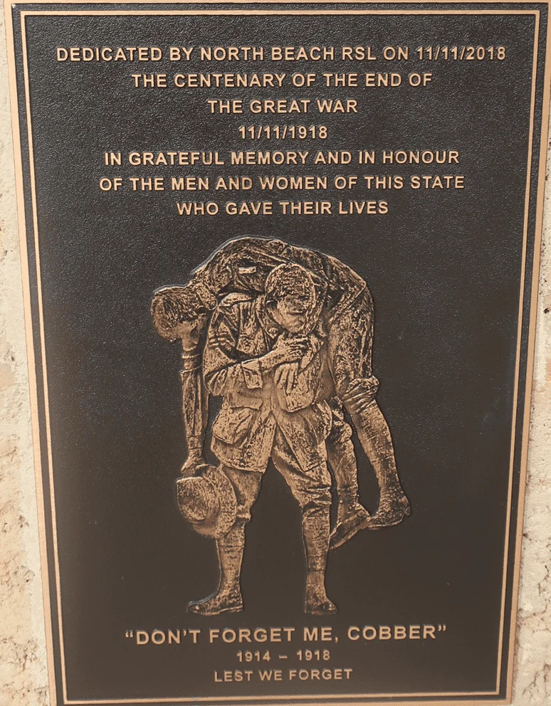 Our Memorial 3 WW1 Cobber