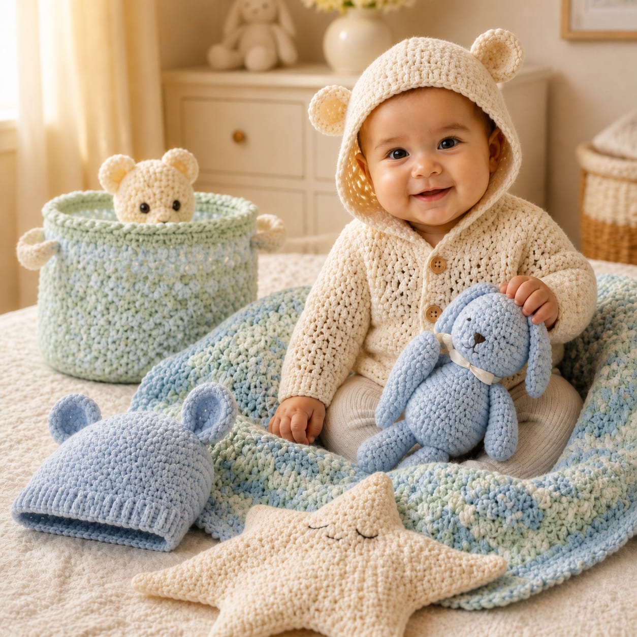 20 Modèles de Crochet Bébé Gratuits