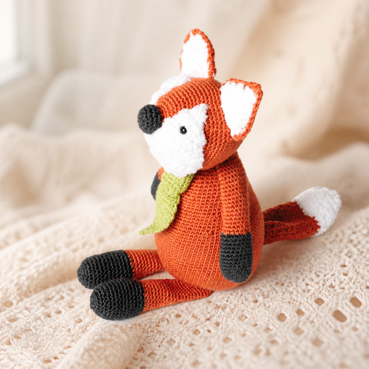 Free Crochet Fox Doll Pattern