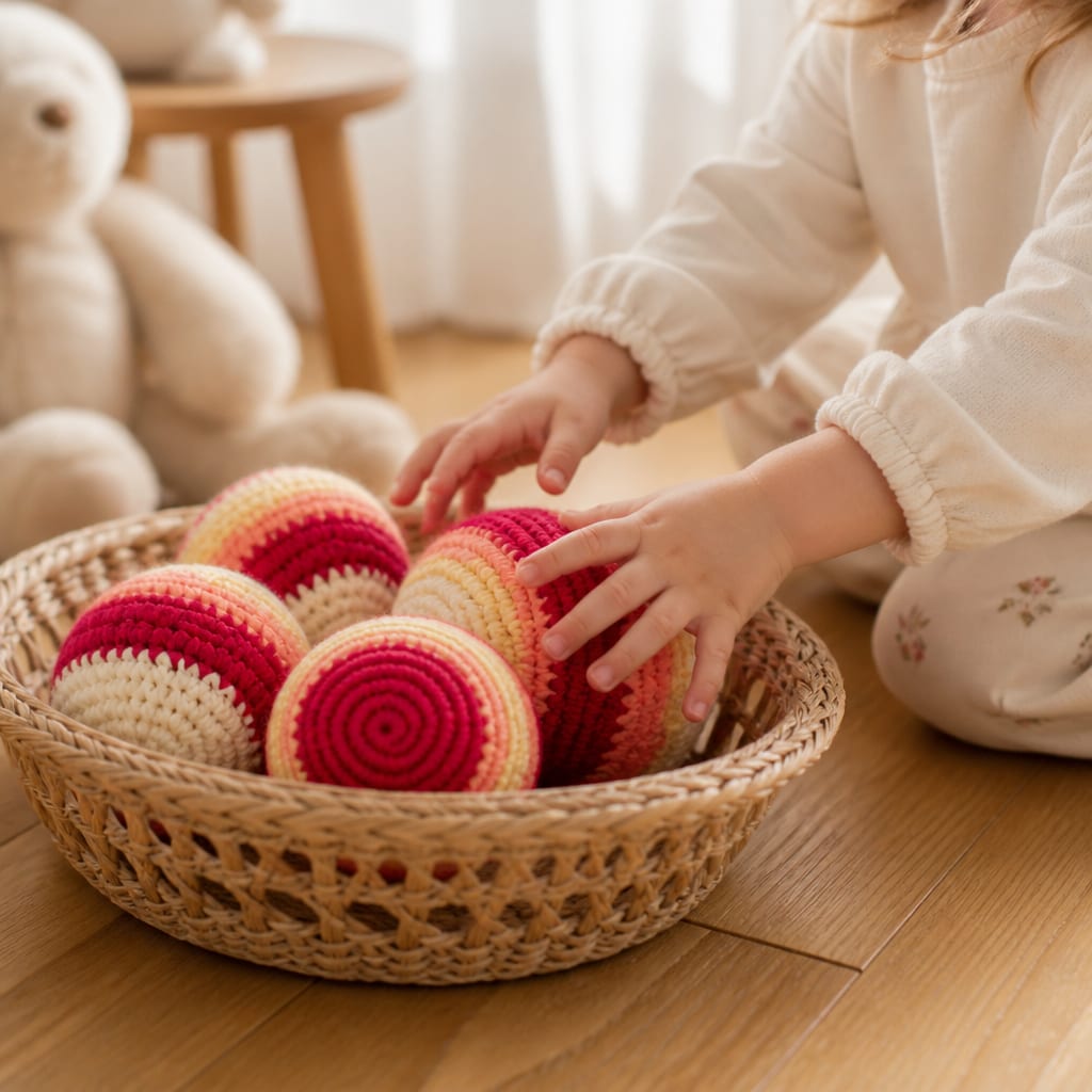 Free Easy Juggling Balls Crochet Pattern