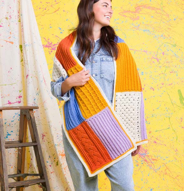 Free Celtic Lattice Scarf Crochet Pattern
