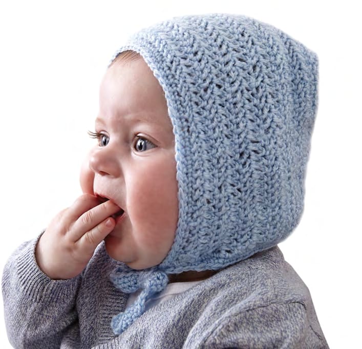 Free Easy Baby Bonnet Crochet Pattern