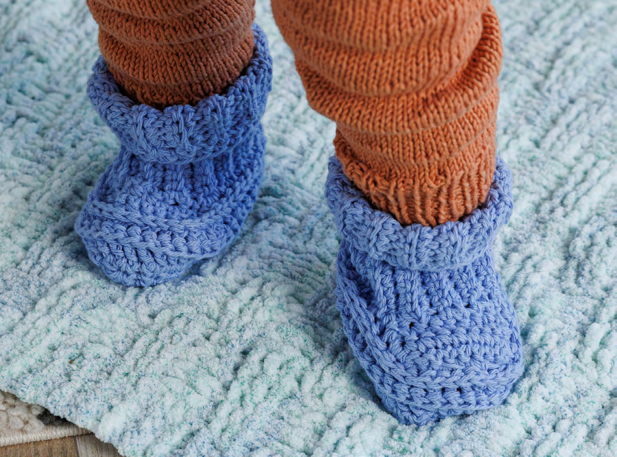 Crochet Booties Materials