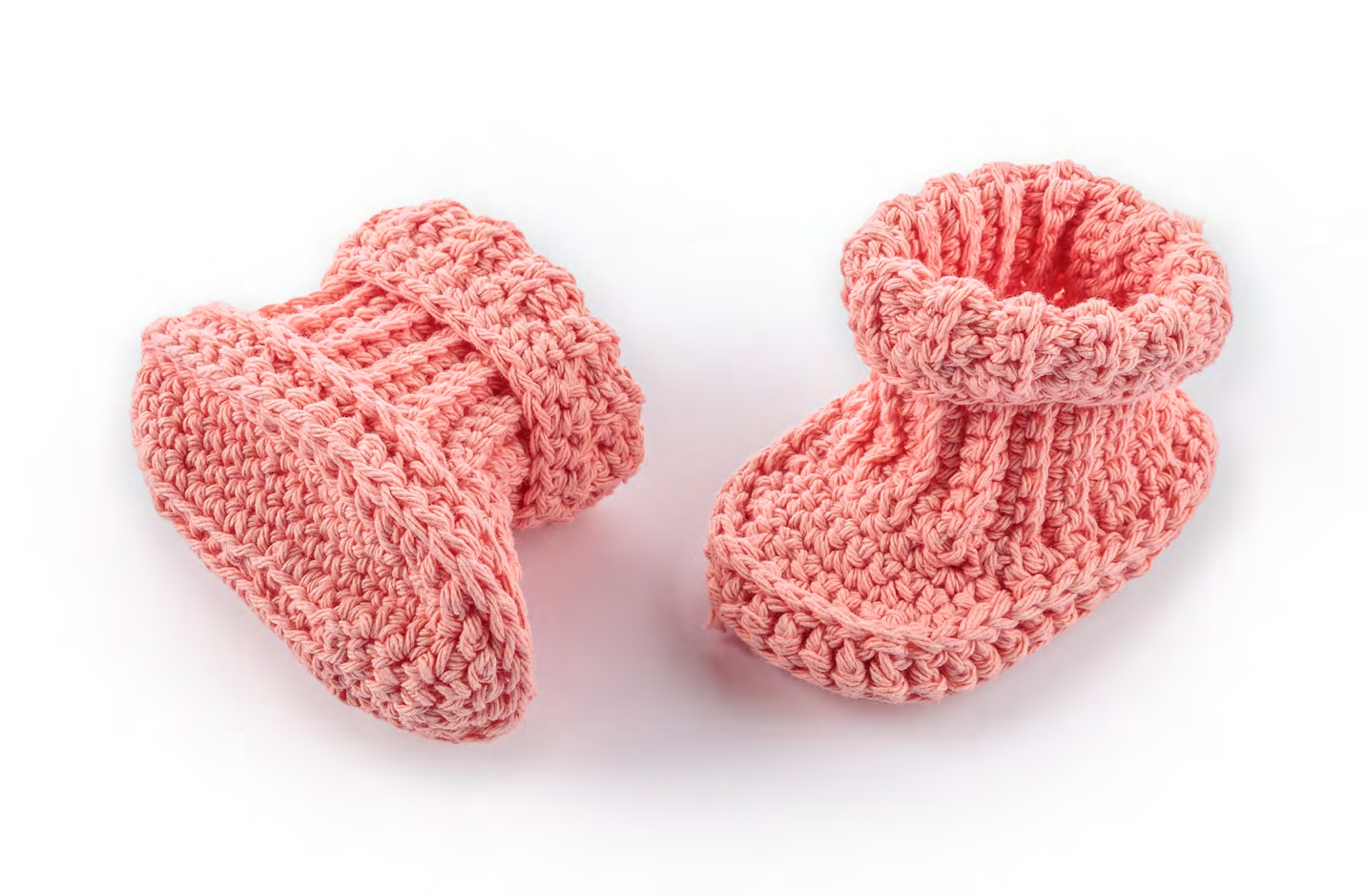 Foot section of the booties