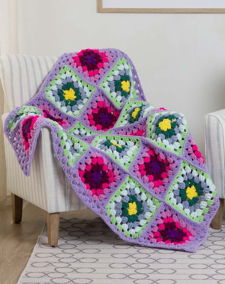 Free Crochet Blanket Motifs
