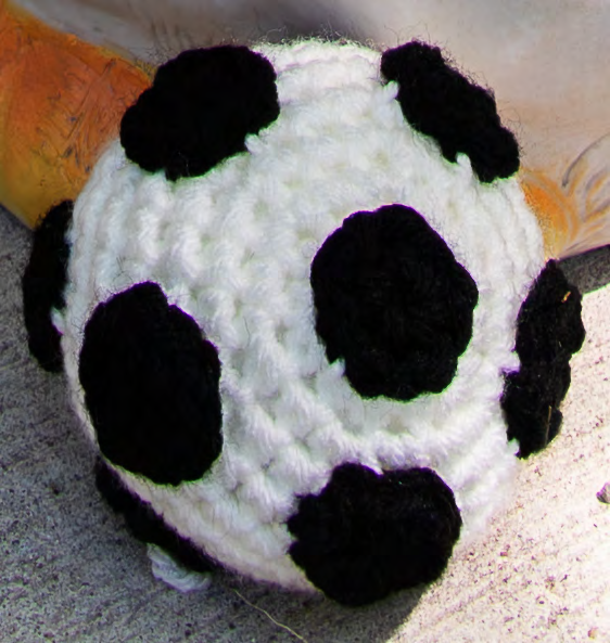 Spots for the soccer ball