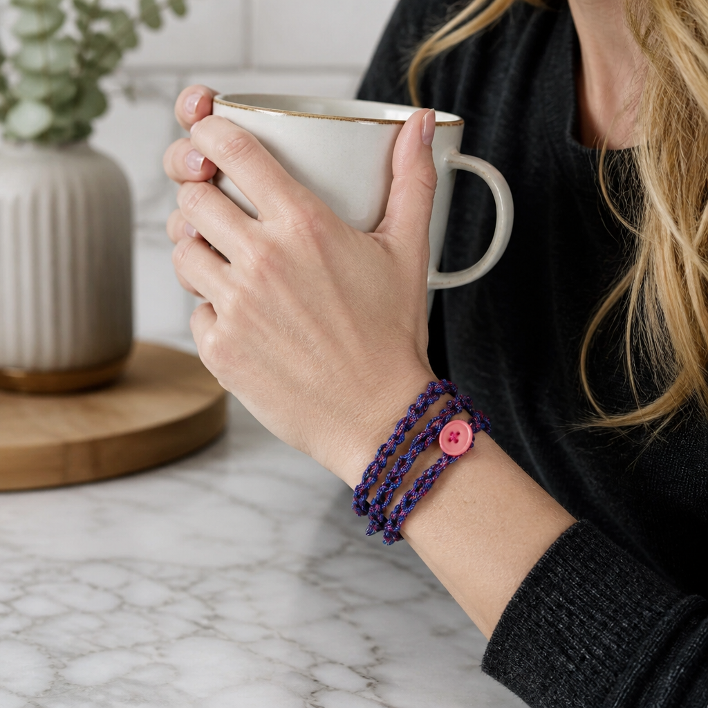 Modèle gratuit de bracelet enroulé en chaîne au crochet