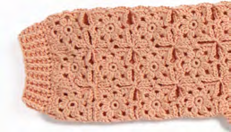 Finished Crochet Motif Sweater