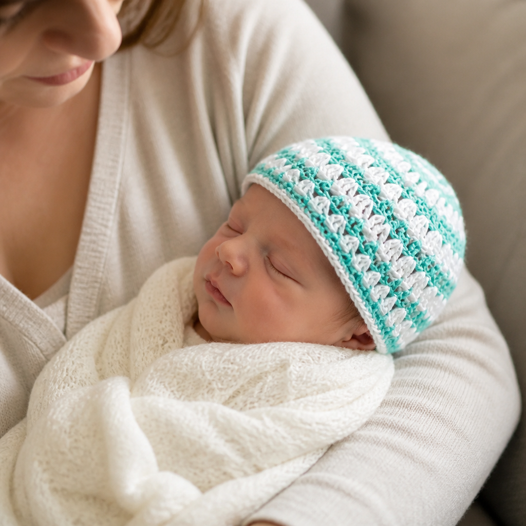 Free Crochet Preemie Hat Pattern