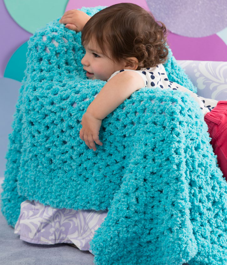 Free Easy Nap Time Baby Blanket Crochet Pattern