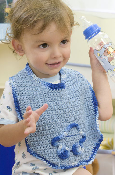 Free Crochet Car Bib Pattern