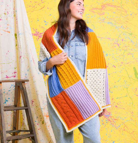 Free Celtic Lattice Scarf Crochet Pattern