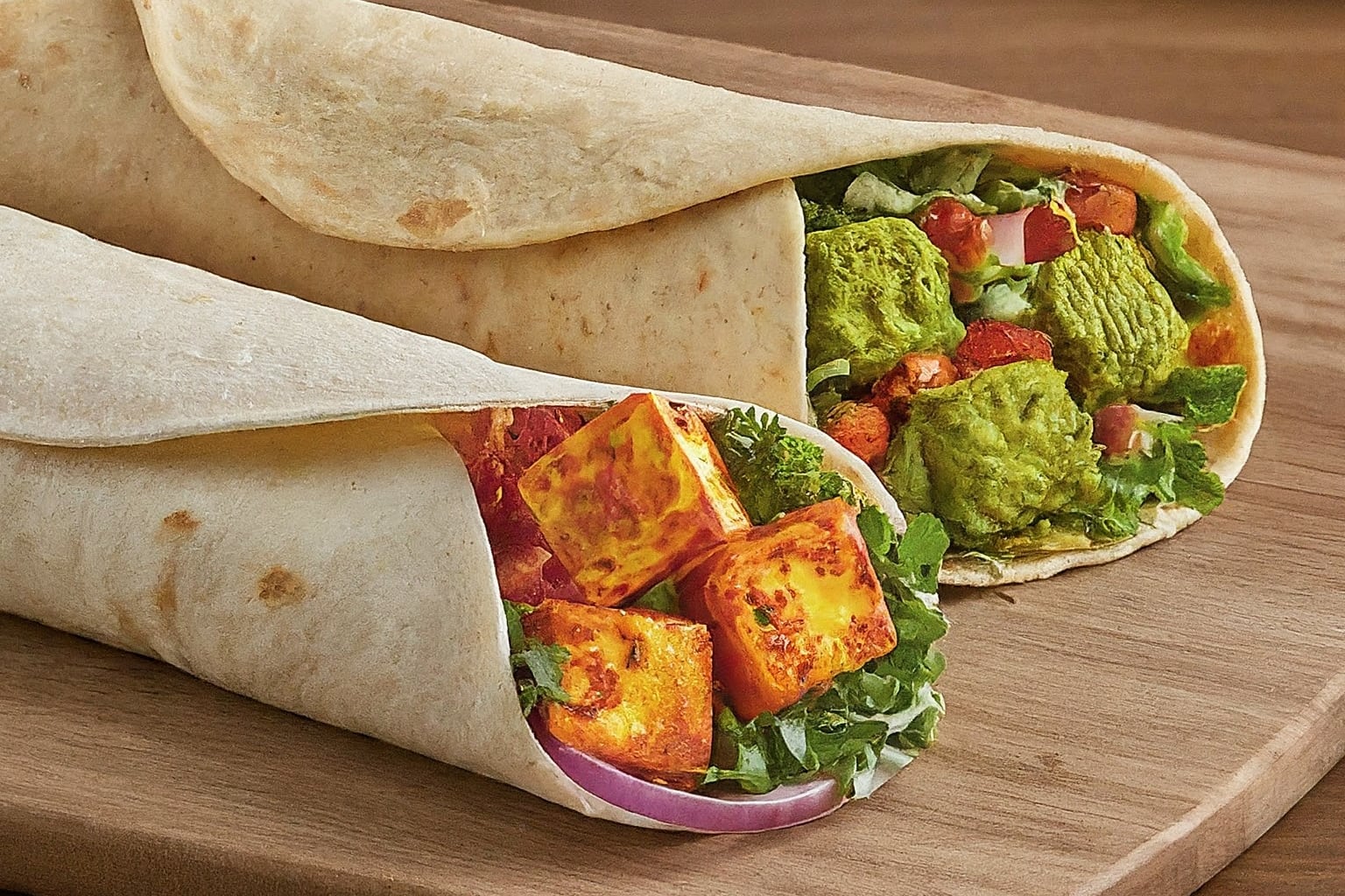 Paneer Tikka Roll 