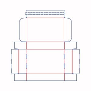 With tear strip mailer box template(dieline) generator cefBox