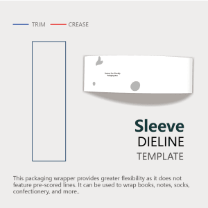 instructions of  paper wrapper without scoring lines