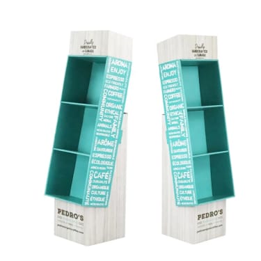 Example of floor displays