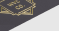 mailer box with gold hot foil stamping