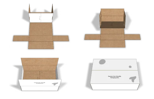 how to fold a lock-bottom mailer box