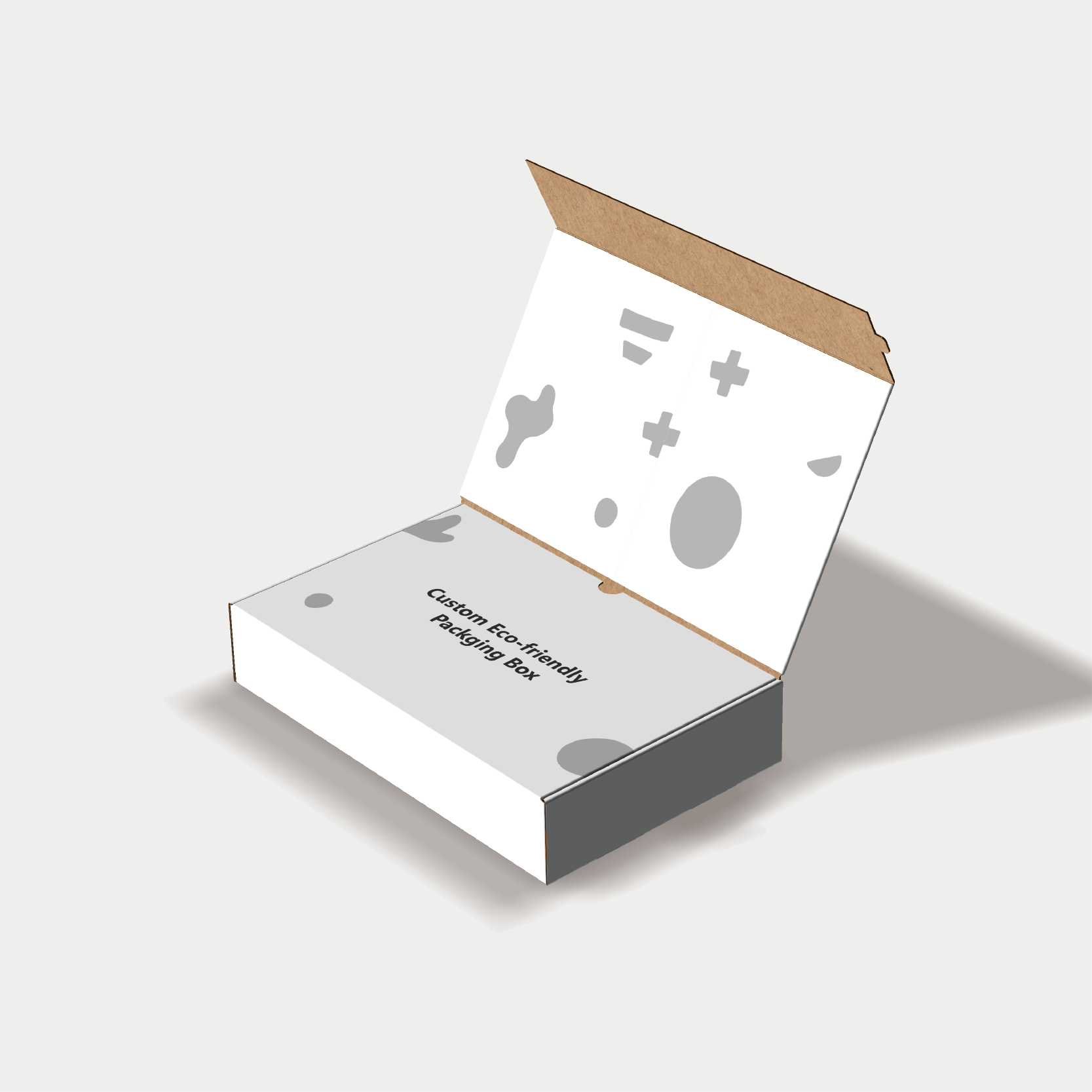 Mockup of returnable secure mailer box