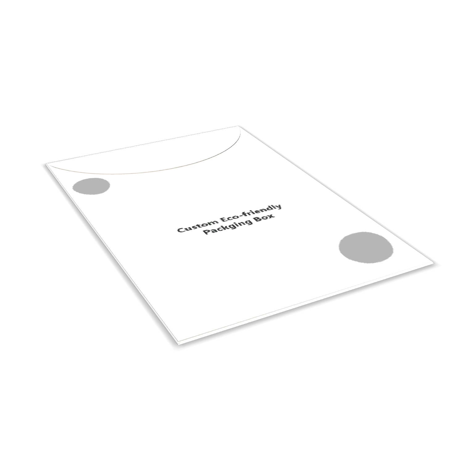  fully customizable envelope with tab closure