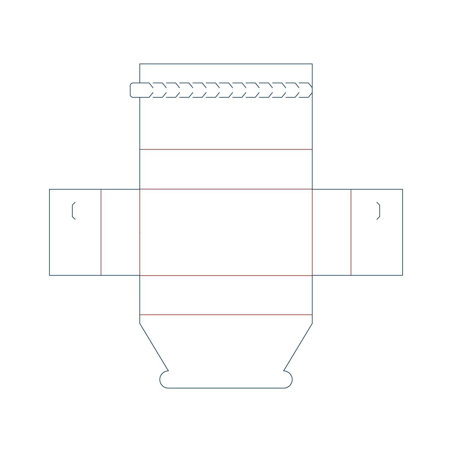  envelope box with tear strip