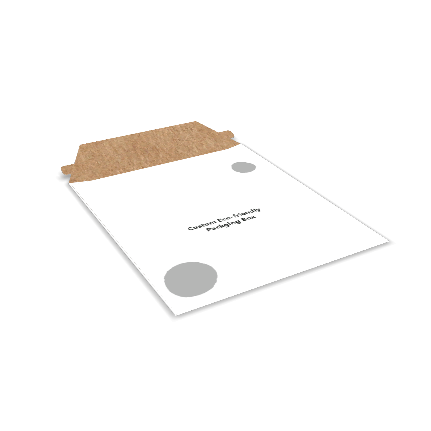  fully customizable flat mail envelope with tear strip