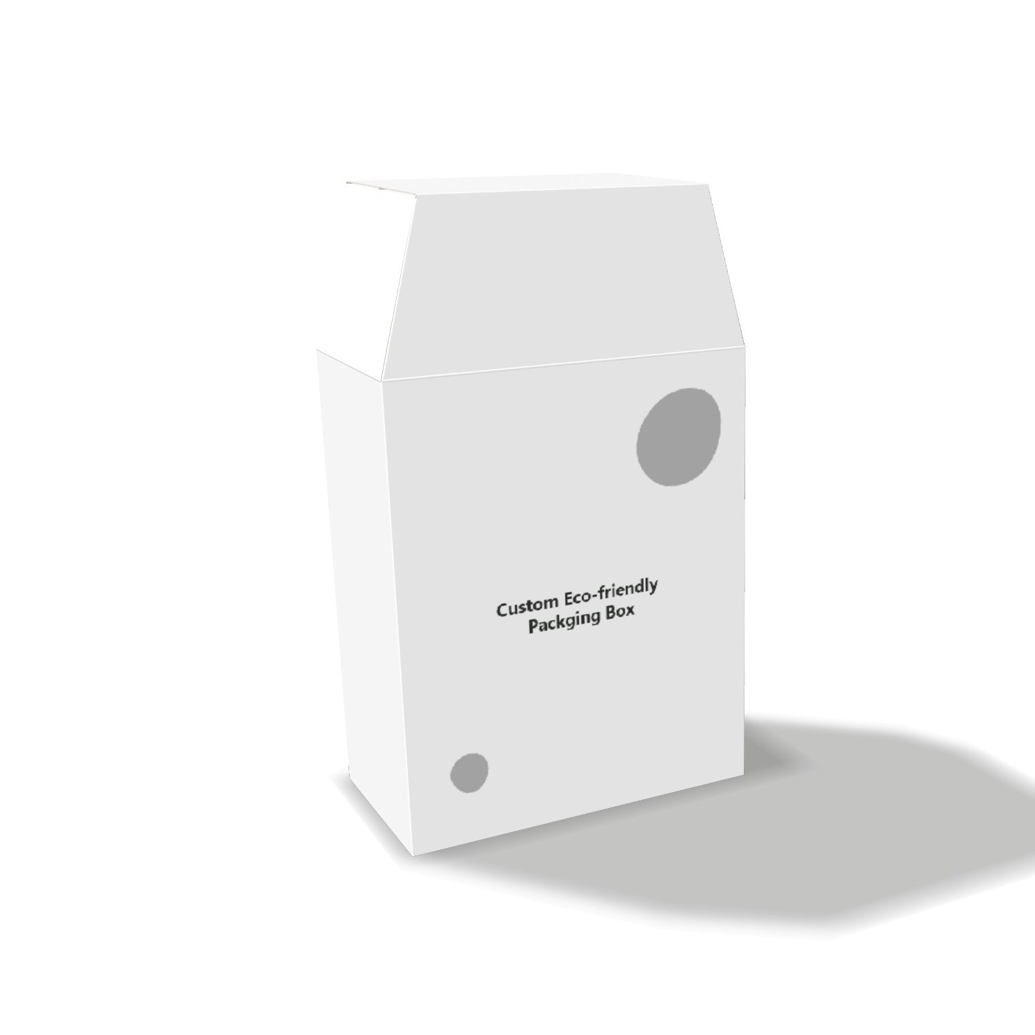  customizable centered tuck end folding carton