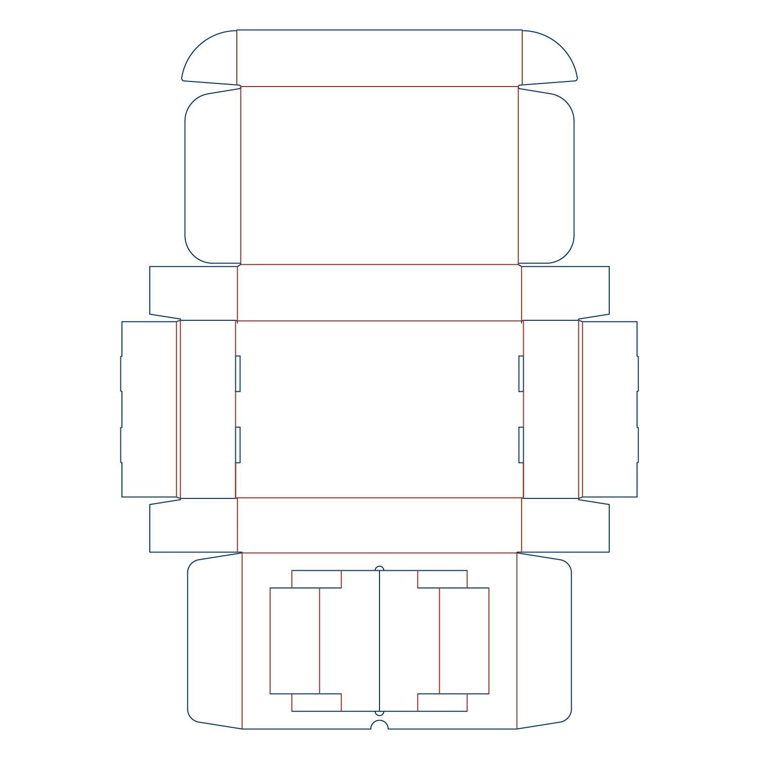 template-for-mailer-box-with-integrated-insert