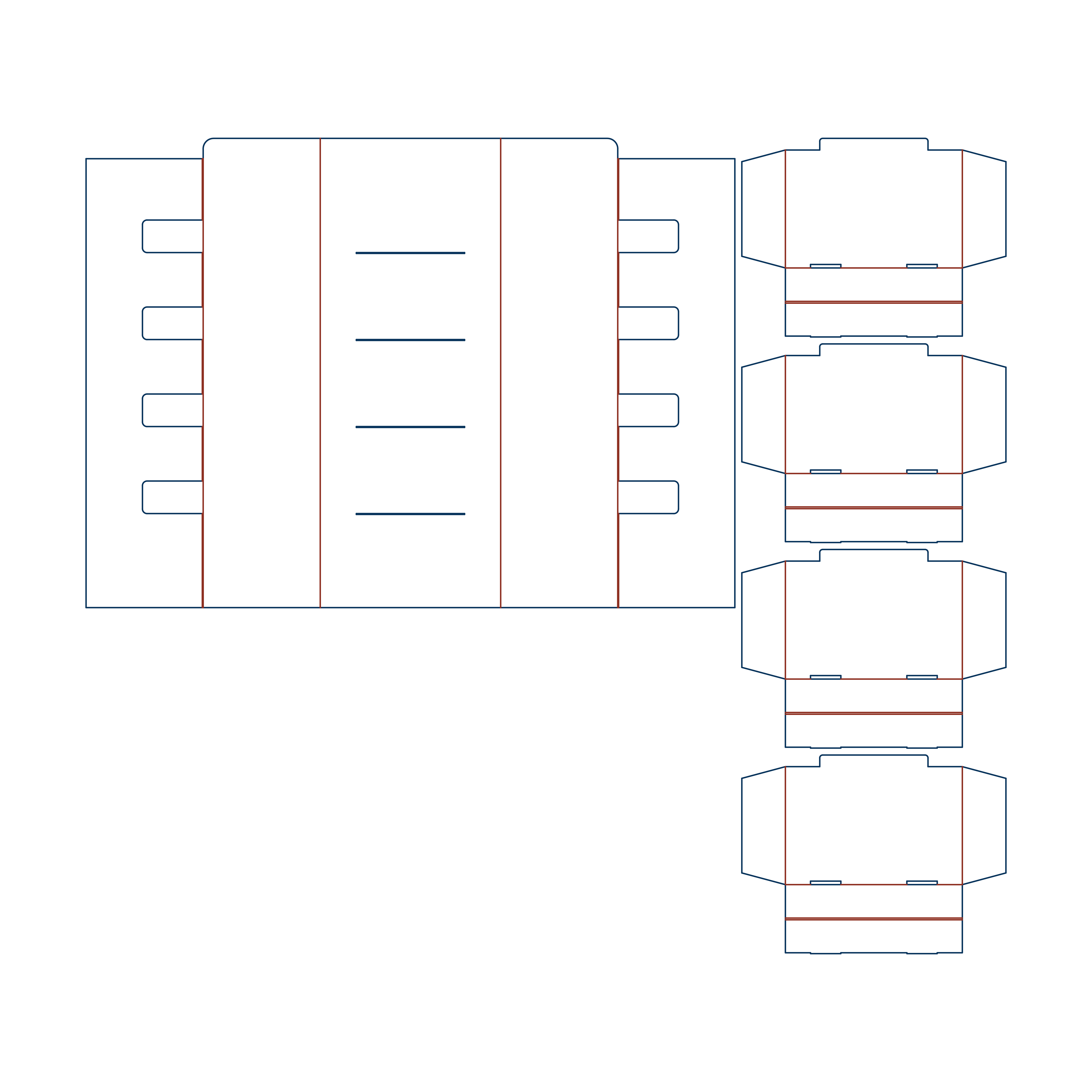  display stand 1703 dieline