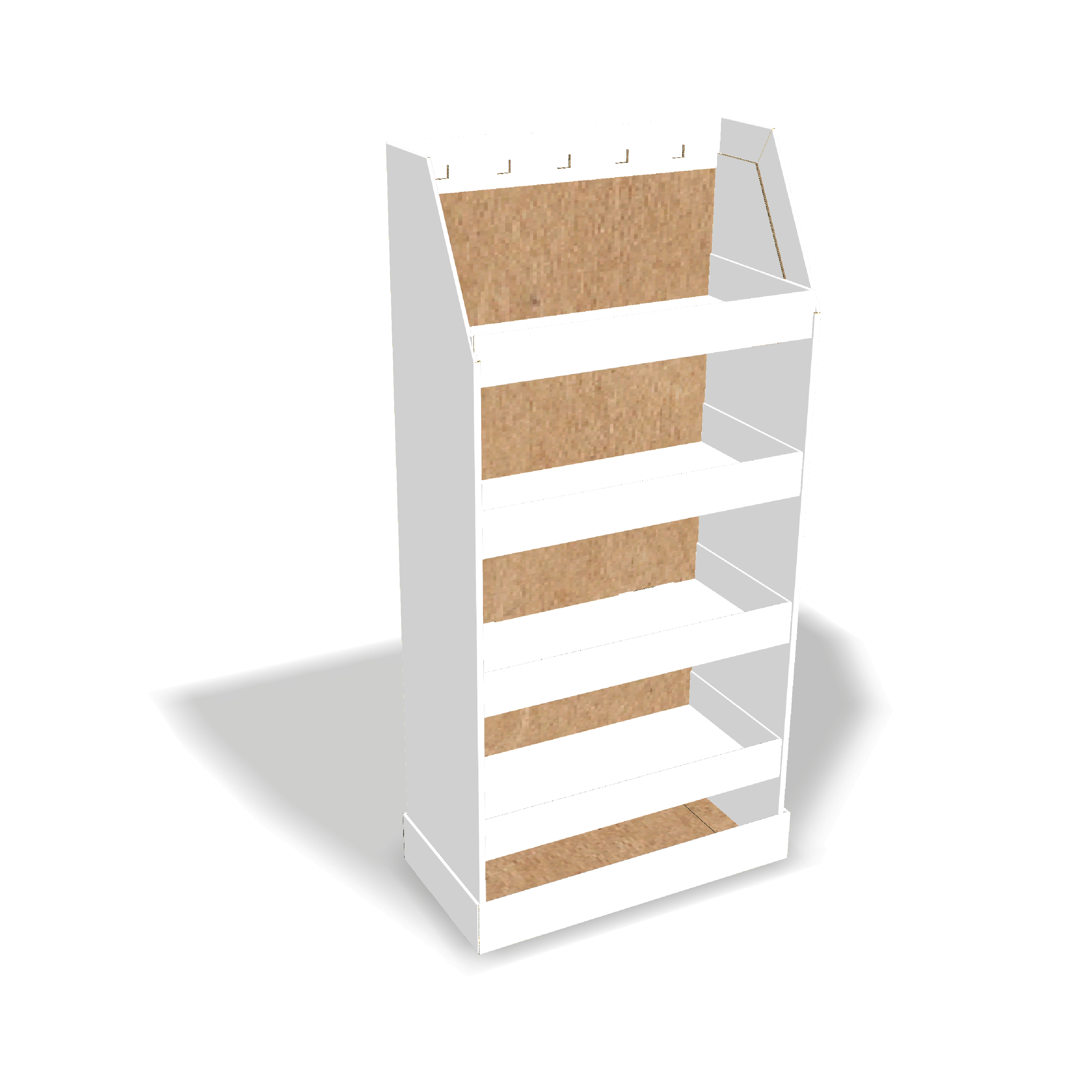  type 1707 display stand mockup