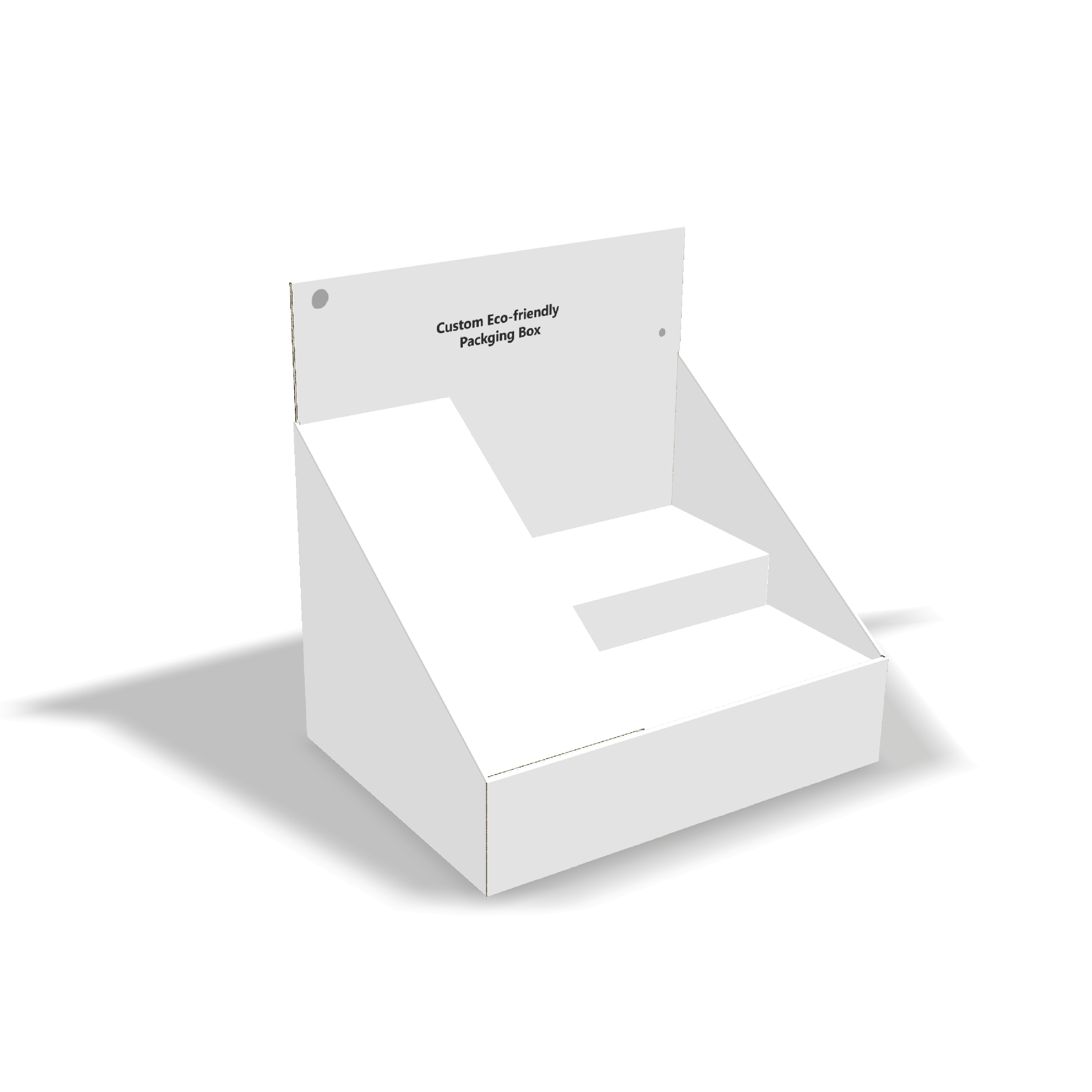  Display with Ladder and Side Description Board mockup