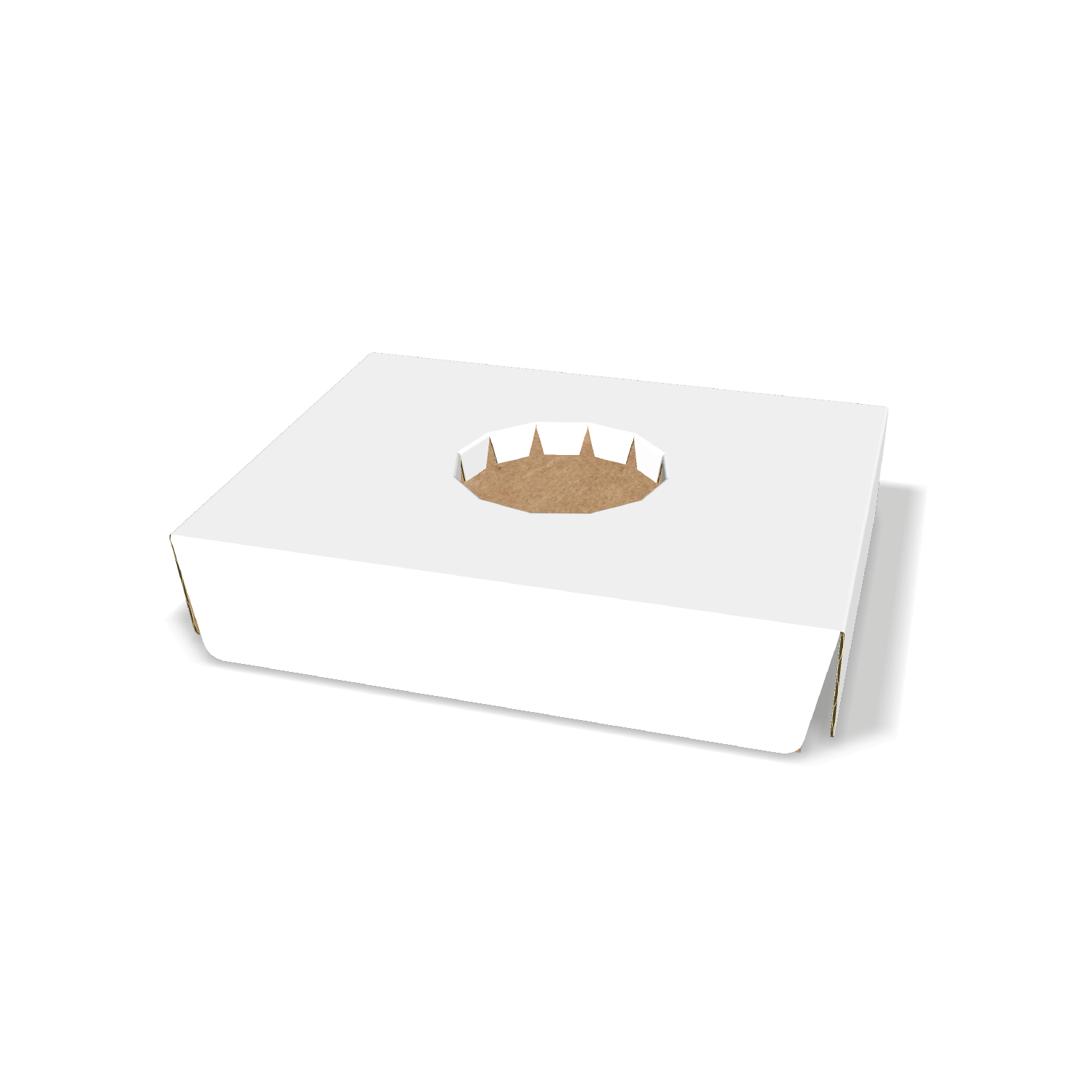  package insert with circular slot mockup