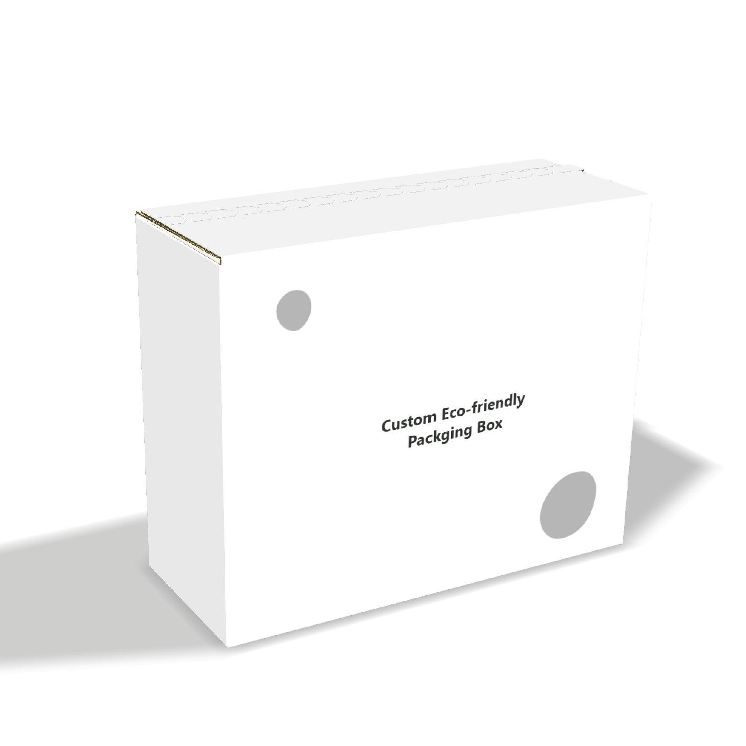  crash bottom carton with tear strip mockup