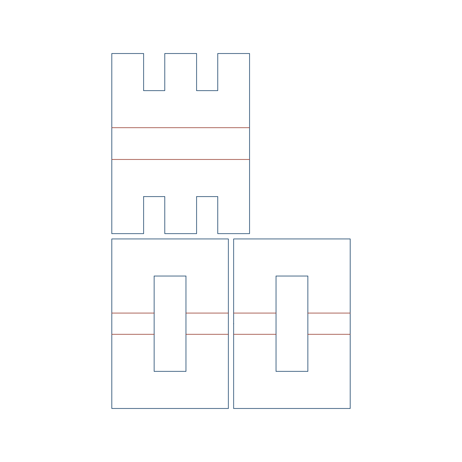  custom cushion dividers dieline