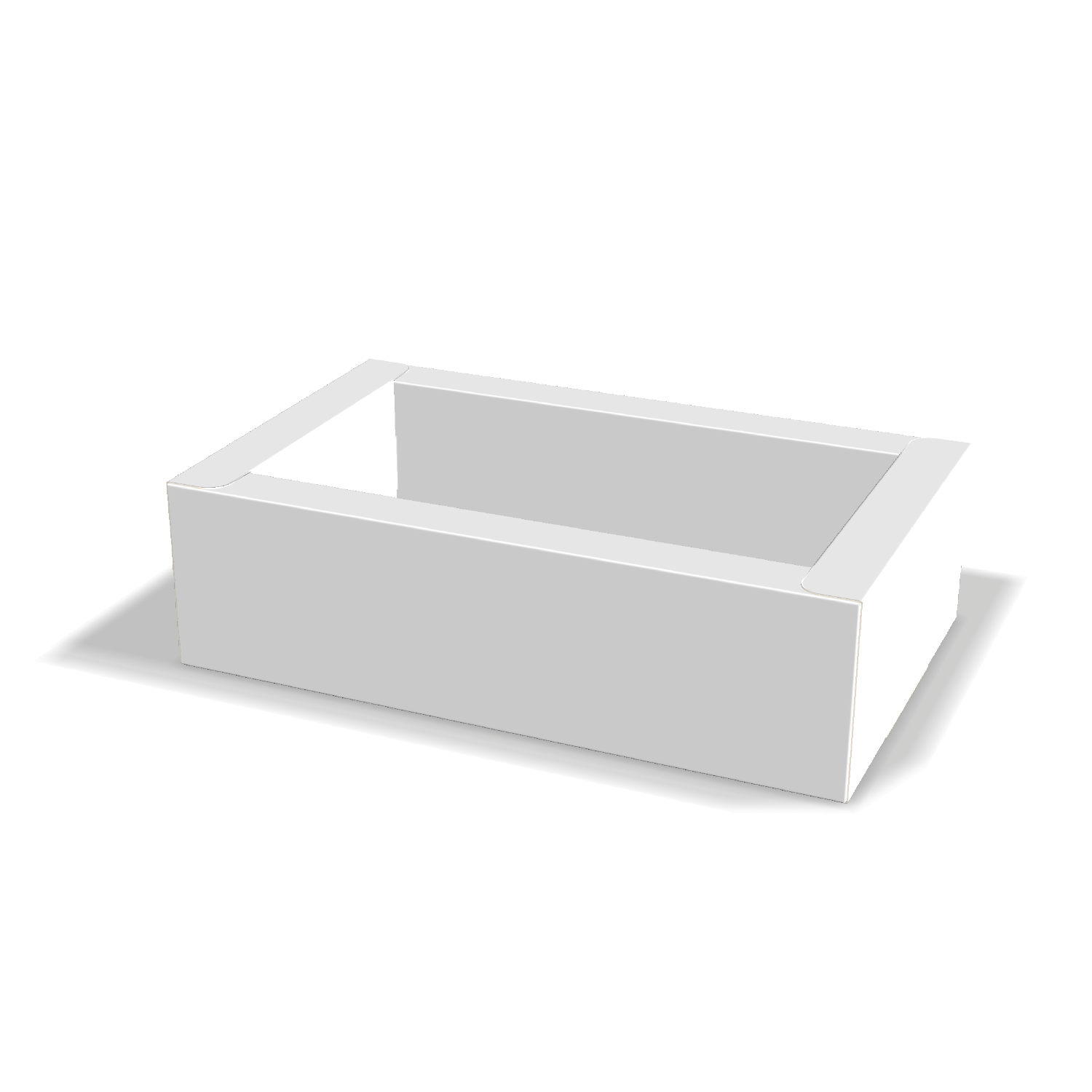  custom thick wall tray without hook mockup