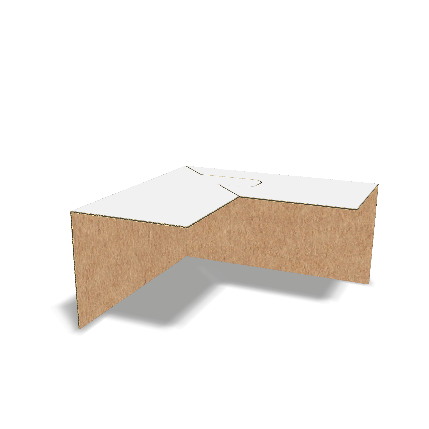  custom packaging corner buffer mockup