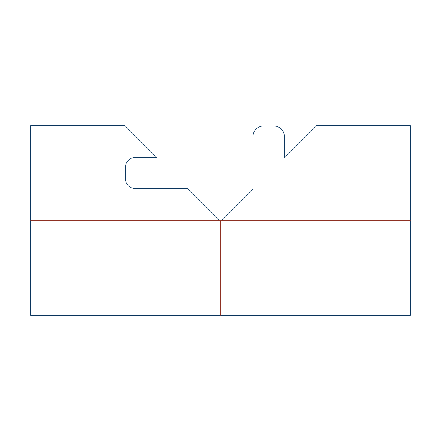  custom packaging corner buffer dielines