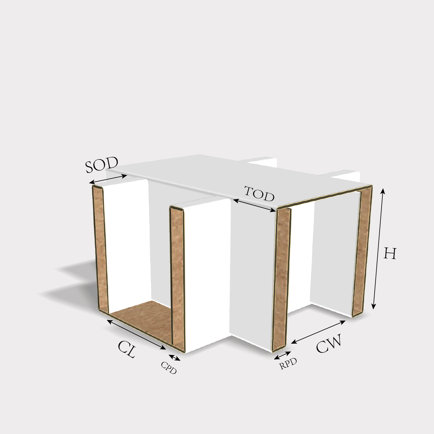  custom insertion compartments size guidelines