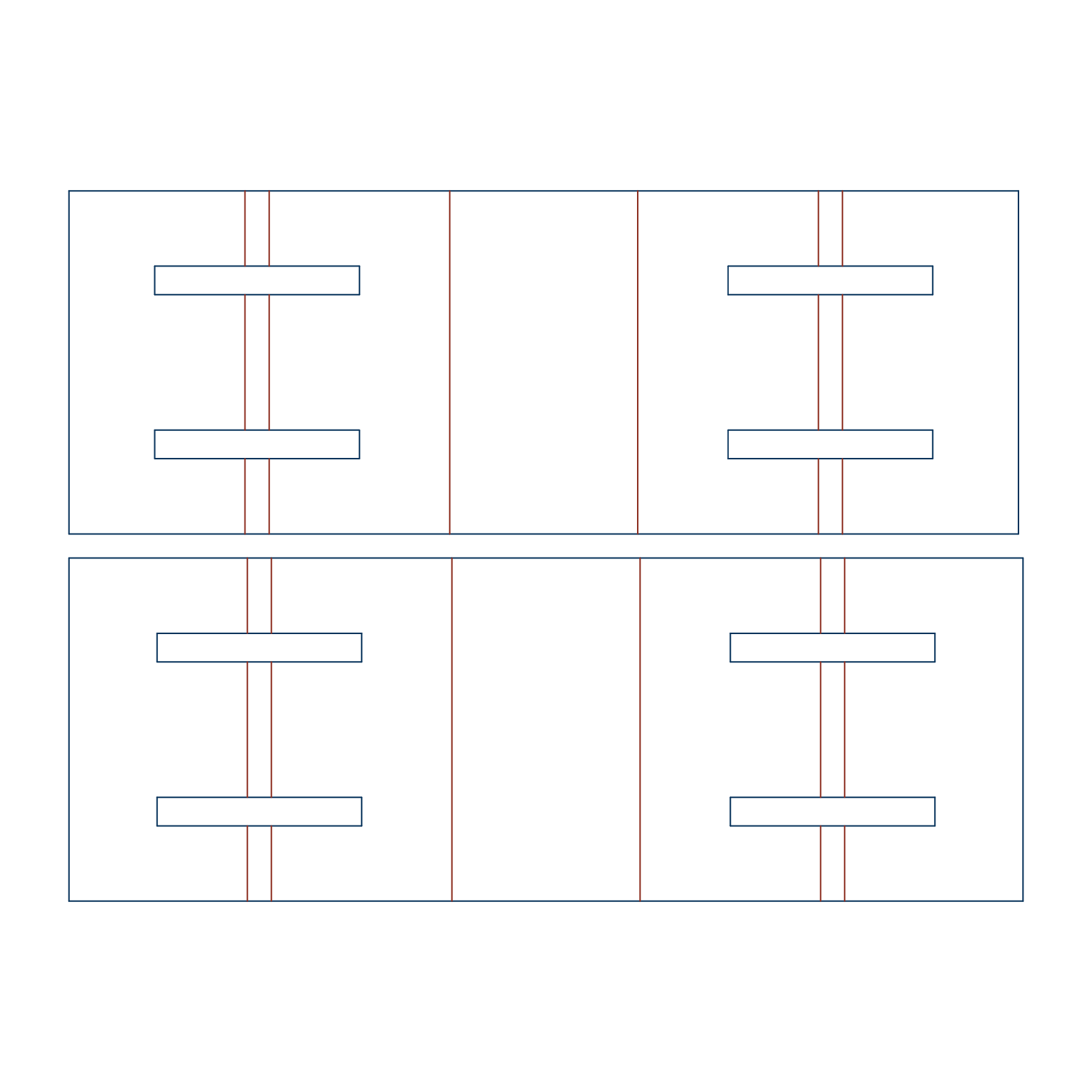  custom insertion compartments dividers dieline