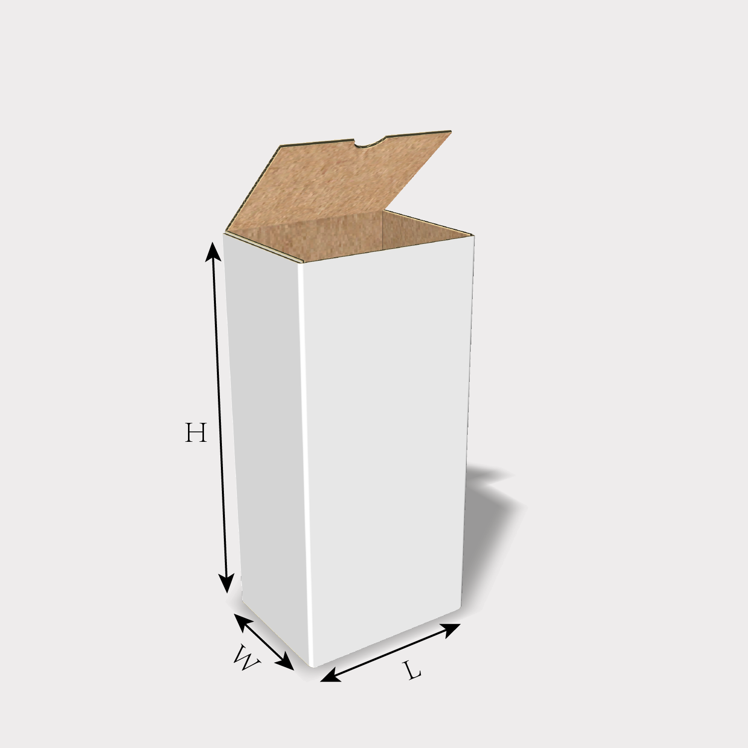  custom corrugated cardboard packaging liner size guidelines
