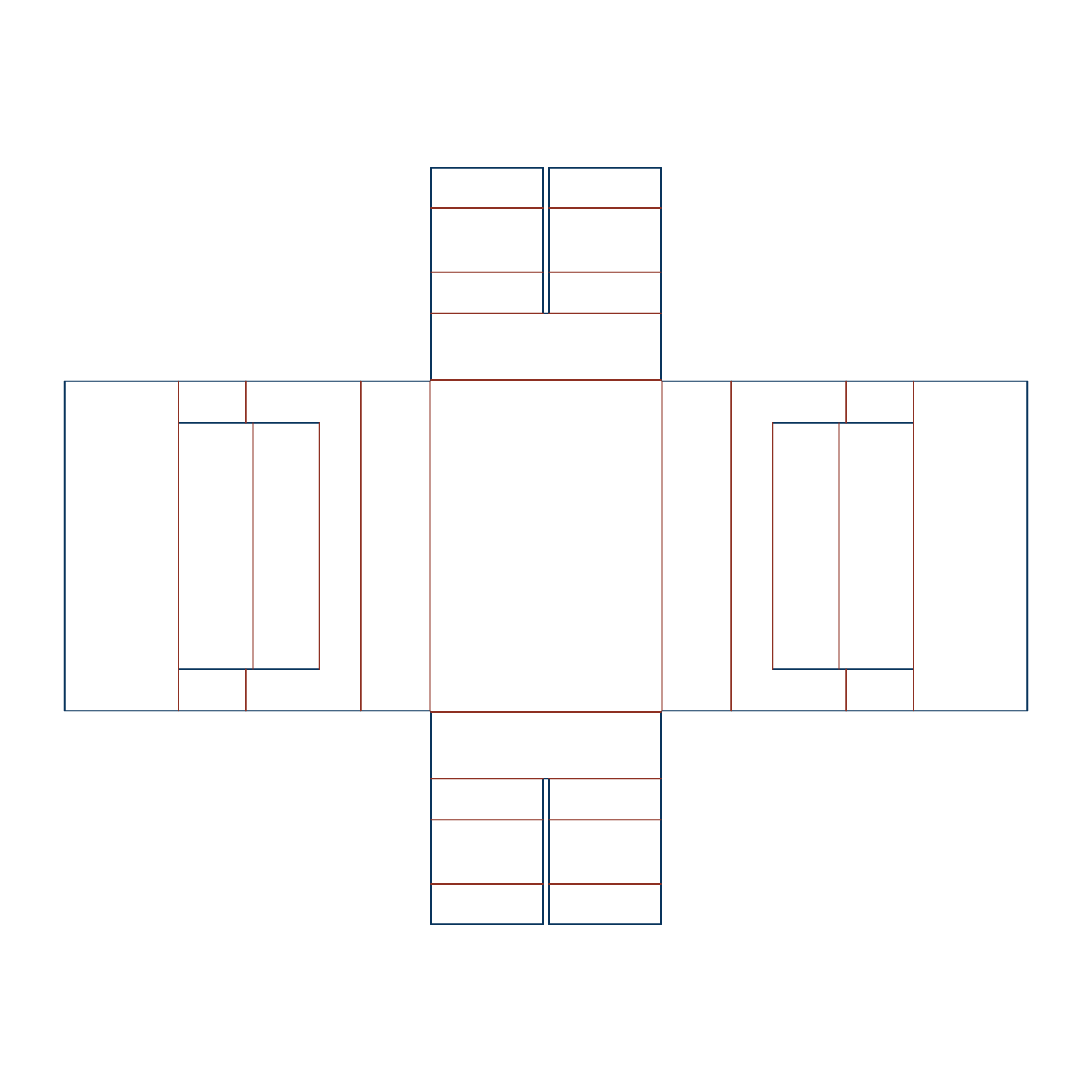  custom cushion insert panel dieline generator