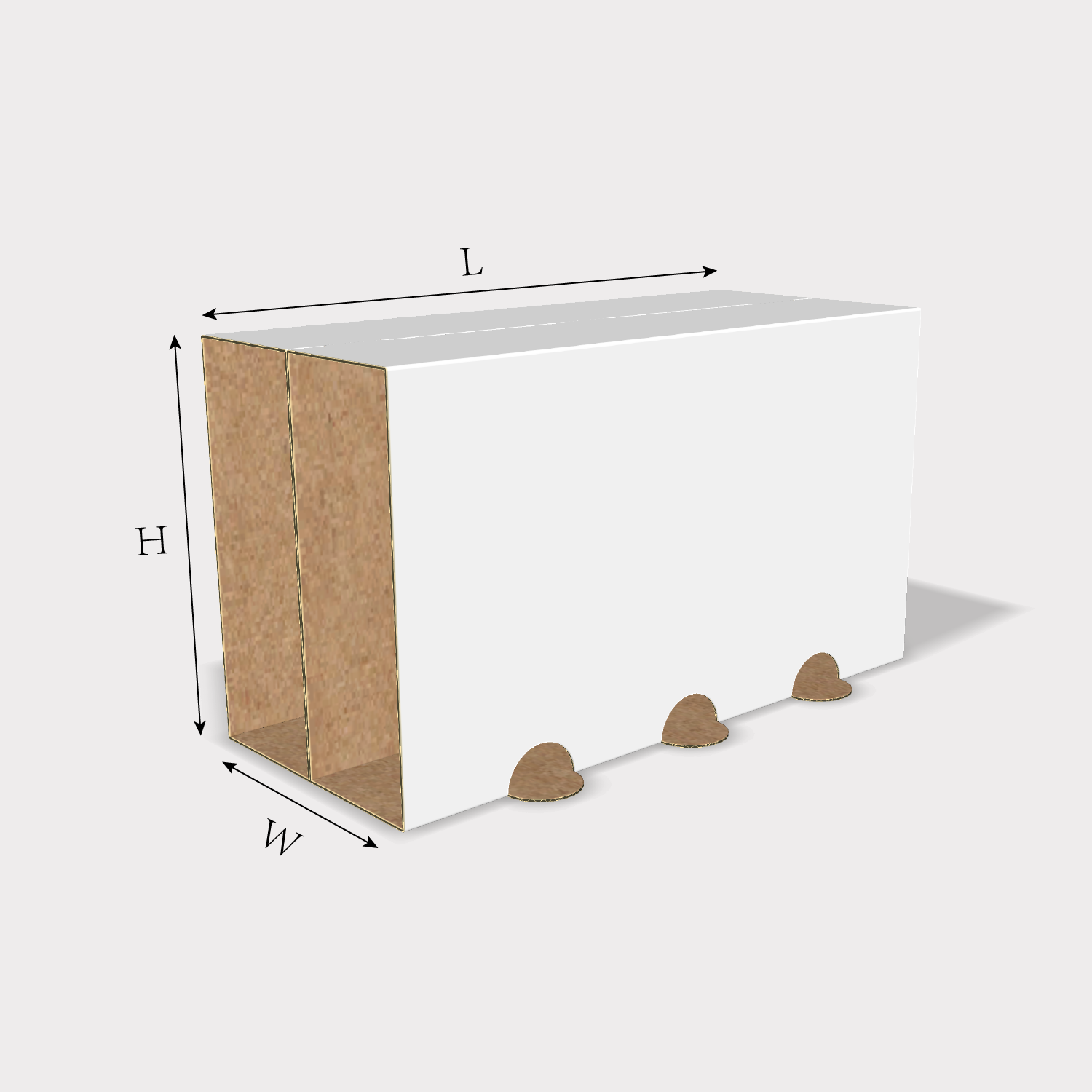 Custom Multi-Slot Wrapper Insert Dieline Generator custom insert 23053 size guidelines