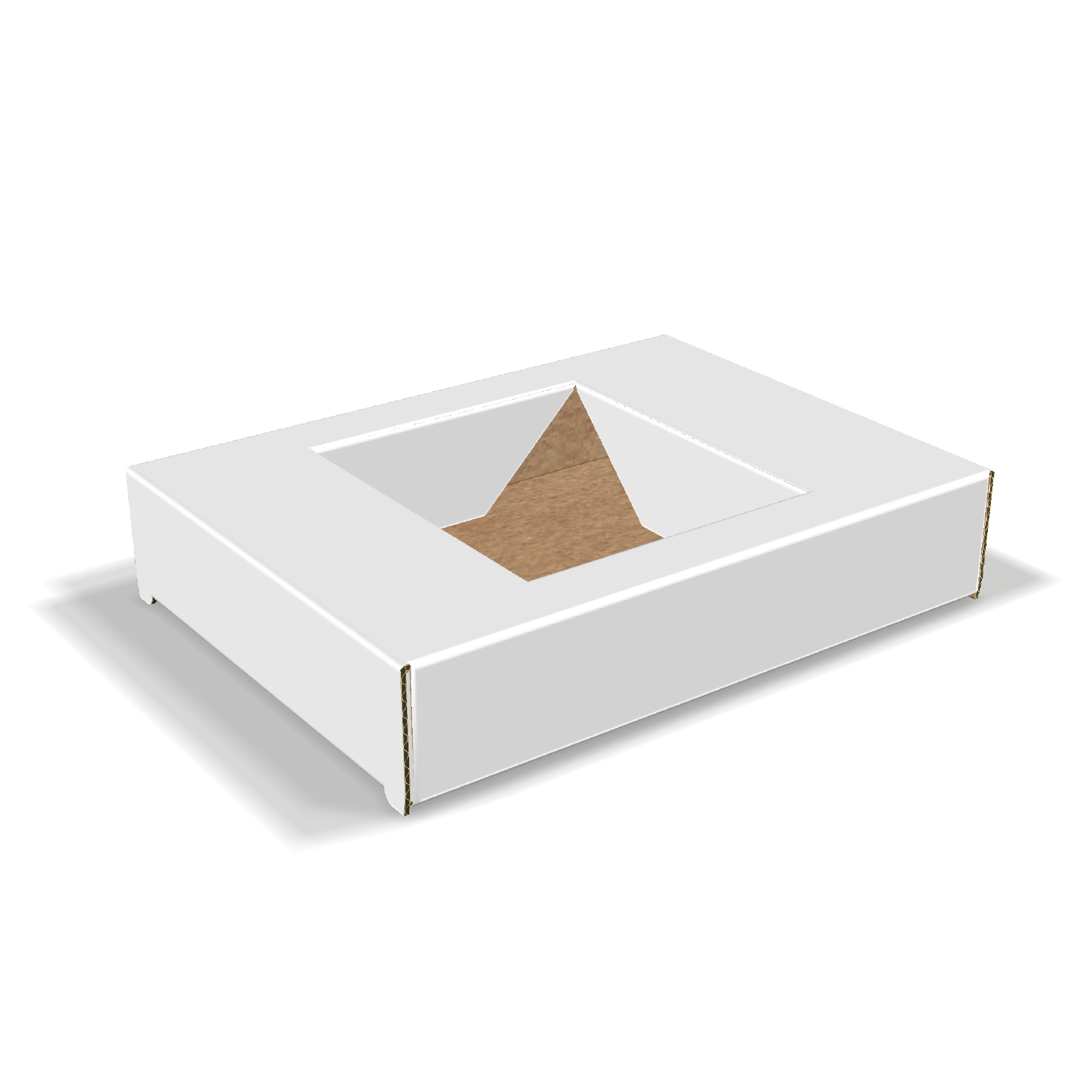  custom enclosed insert with rectangular slots mockup