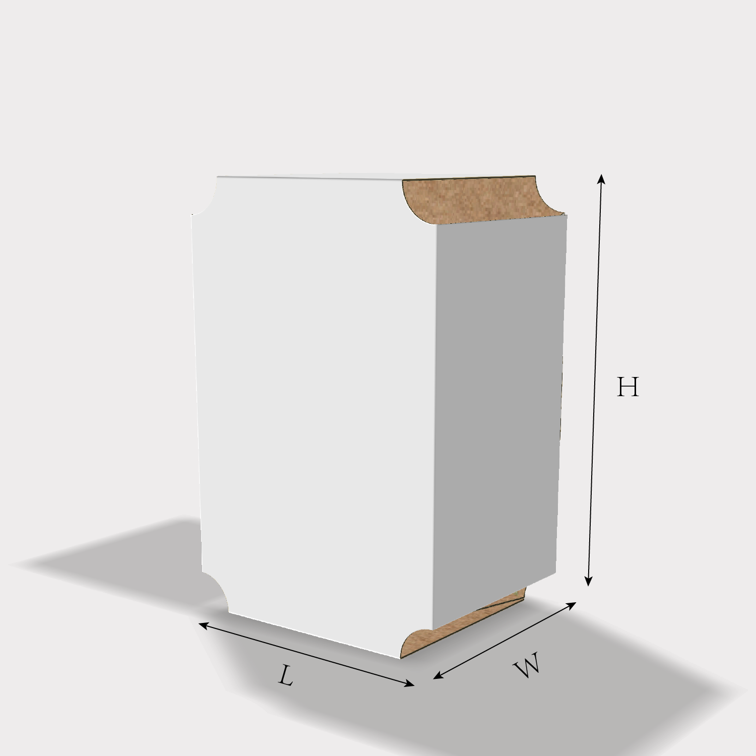 Custom Packaging Insert Type 23024 Dieline Generator insert type 23024 size guidelines