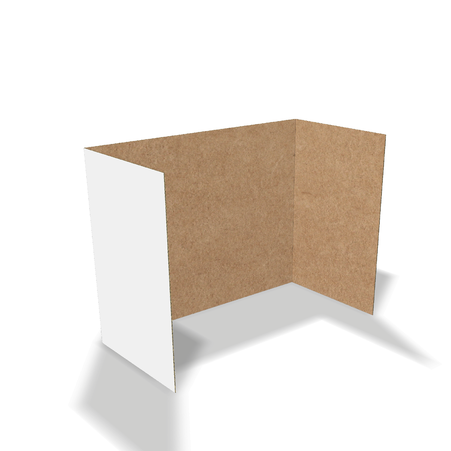  custom three pages packaging insert mockup produced by cefbox mockup generator