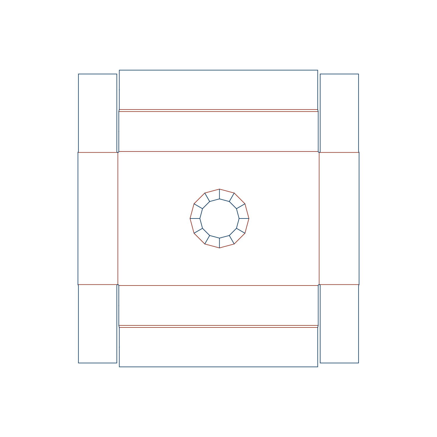  custom insert 23042 dieline