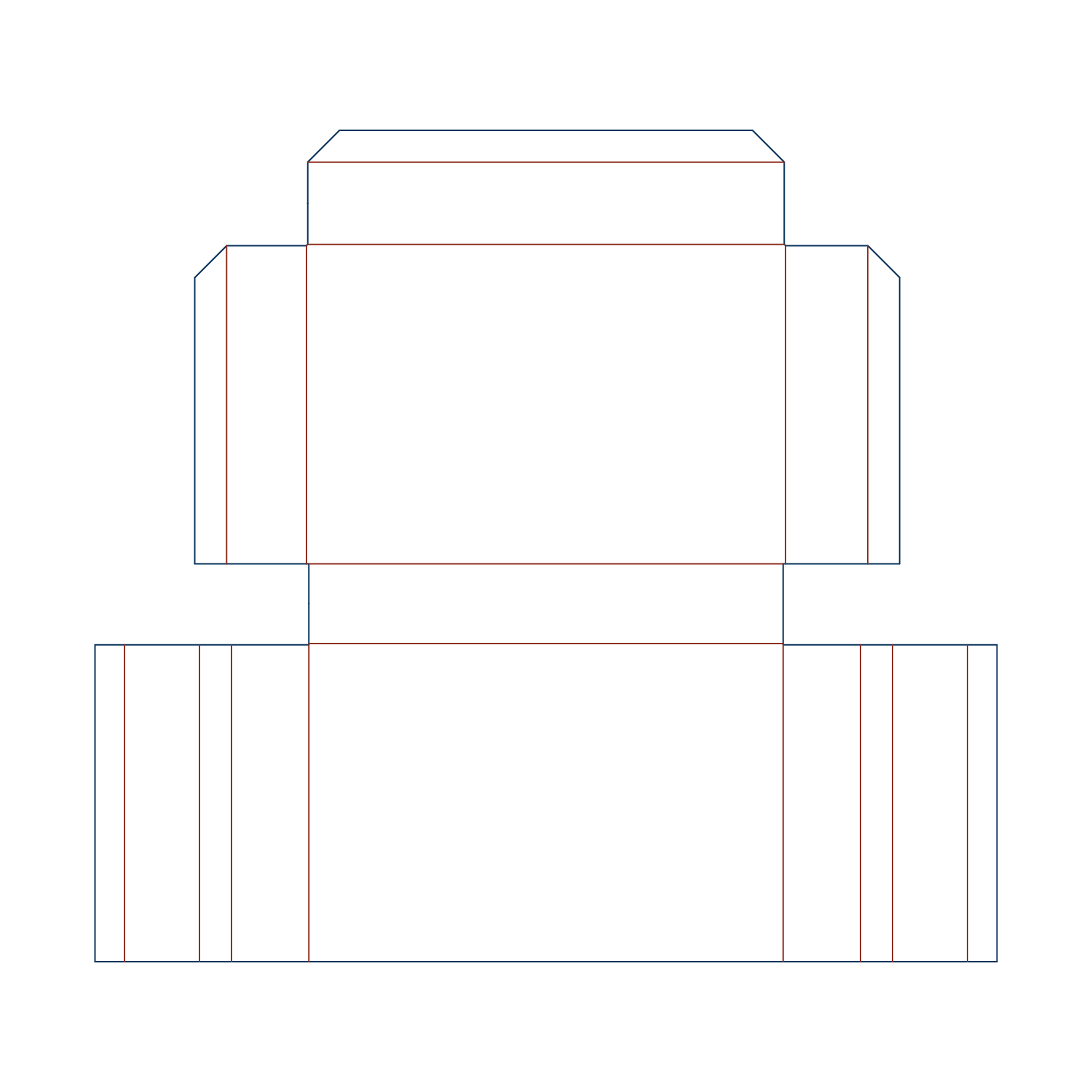 custom insert type 23052 dieline generator