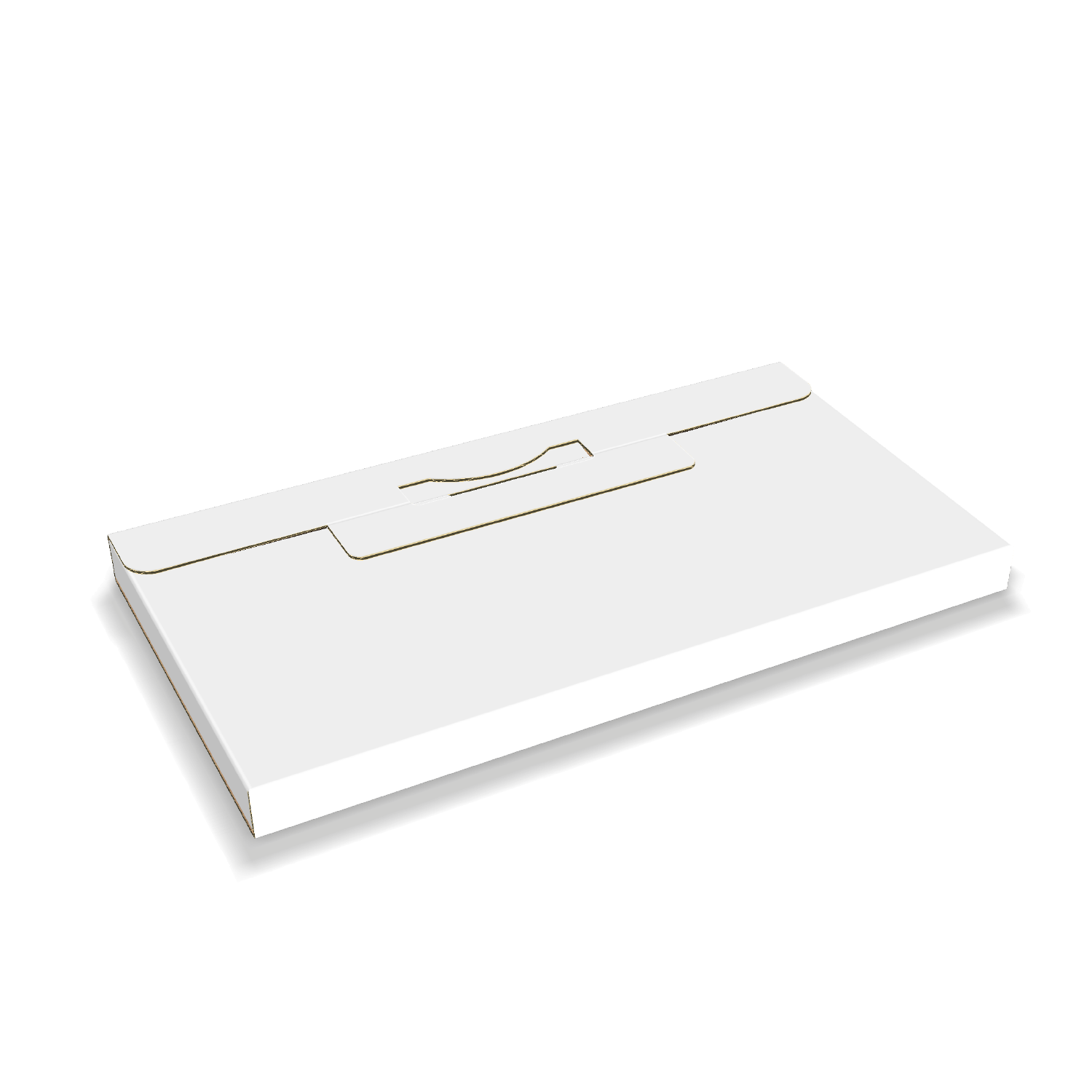  custom one piece folder with buckle mockup