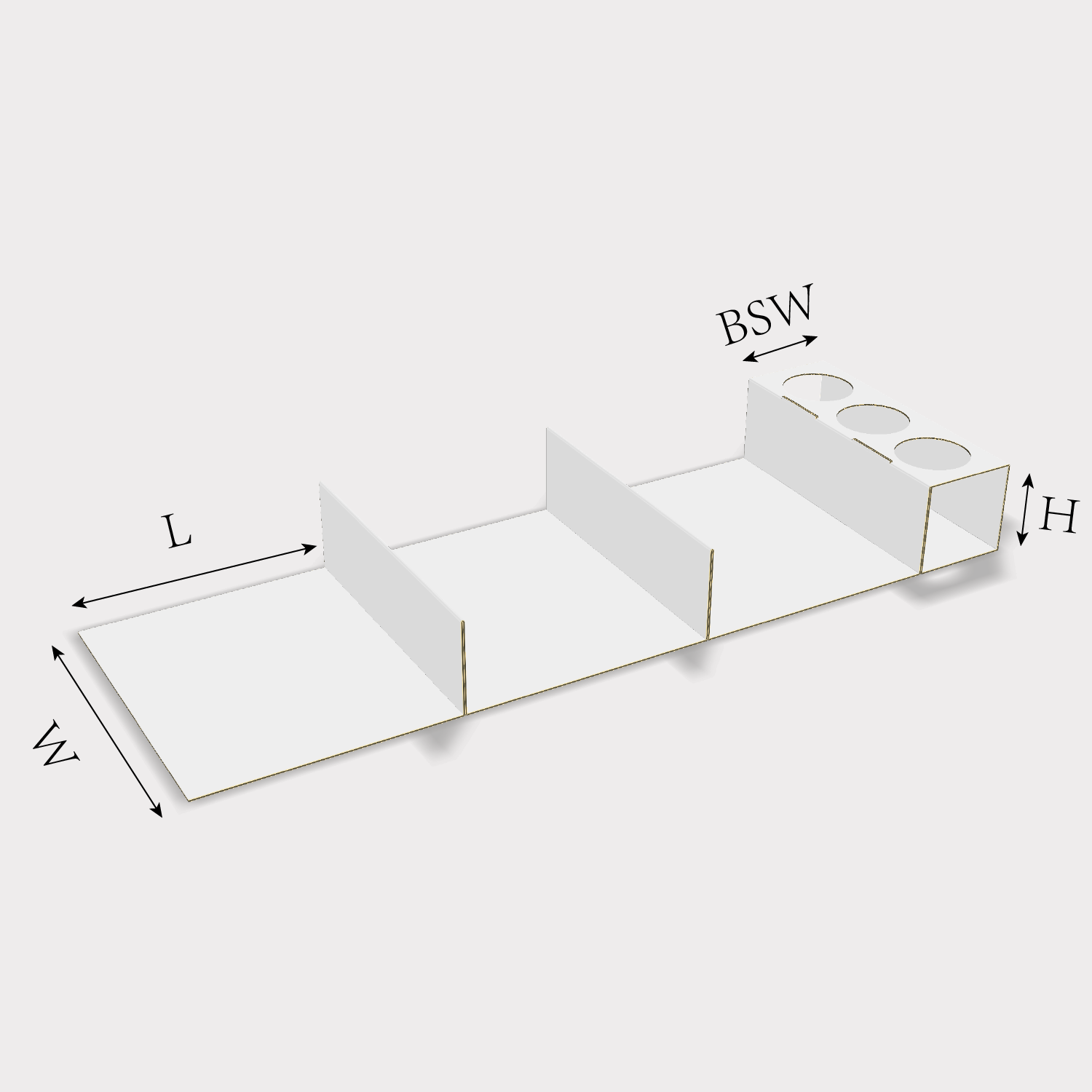 custom insert type 23075 size guidelines